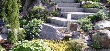 Escalier de rocaille - 